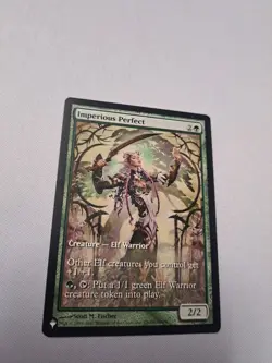 MTG: The List: Imperious Perfect (Borderless) (LP) - Image 1