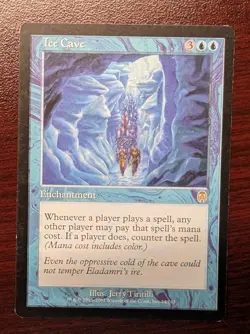 Apocalypse Ice Cave MTG Magic the Gathering LP - Image 1