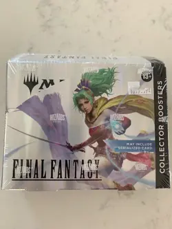 MTG Magic The Gathering Final Fantasy Collector Boosters English Box New Sealed - Image 1