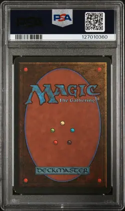 1995 MAGIC THE GATHERING ICE AGE LESHRAC'S RITE PSA 6 - Image 2