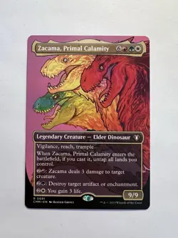 Zacama, Primal Calamity - BORDERLESS - MTG Commander Masters - NM - Image 1