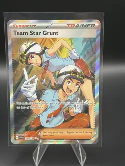 POKEMON TCG Team Star Grunt 242/198 Sv01: Scarlet & Violet Base Set Holo - Image 1
