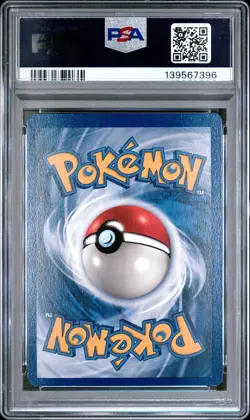 1999 POKEMON FOSSIL #4 DRAGONITE-HOLO PSA 8 - Image 2