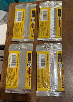 *EMPTY* Open Pokemon Card Sleeves - Jungle Set - 4 Sleeves - Trading Card Game - Image 2