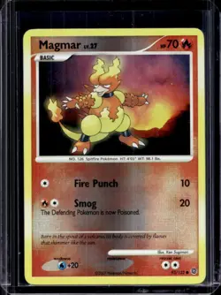 2007 Pokemon Diamond & Pearl Secret Wonders Magmar Reverse Holo #93/132 - Image 1