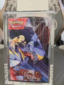 Pokemon TCG: S&V Destined Rivals New Factory Sealed Booster Box in Acrylic case - Image 4