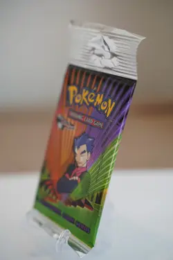 Pokemon TCG Gym Challenge Unlimited Booster Pack Koga Artwork WOTC 742818062244 - Image 3