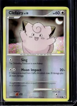 2007 Pokemon Diamond & Pearl Clefairy Reverse Holo #77/130 - Image 1