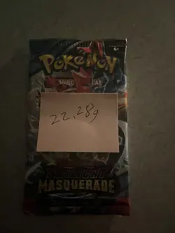 (VERY HEAVY) 22.28g Pokemon TCG Twilight Masquerade Booster Pack (SEALED)✅ - Image 3