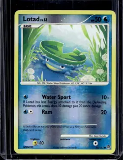 2007 Pokemon Diamond & Pearl Secret Wonders Lotad Reverse Holo #92/132 - Image 1
