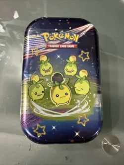 Pokemon Paldean Fates Mini Tin [Smoliv] Brand New, Factory Sealed - Image 1