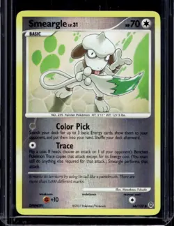 2007 Pokemon Diamond & Pearl Secret Wonders Smeargle Reverse Holo #66/132 - Image 1