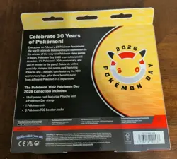 2026 Pokemon Day 30th Anniversary Collection Box New Factory Sealed - Image 2