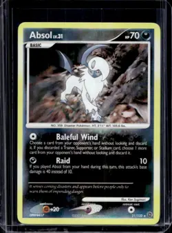 2007 Pokemon Diamond & Pearl Secret Wonders Absol #21/132 - Image 1