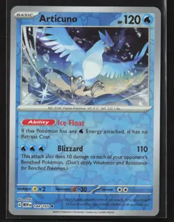 Articuno #144/165 SV: Scarlet & Violet 151 Reverse Holo Pokemon TCG NM/M - Image 1