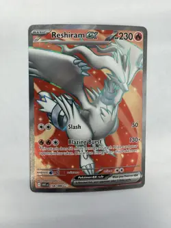 Reshiram EX Ultra Rare Pokemon White Flare 158/086 - Image 1