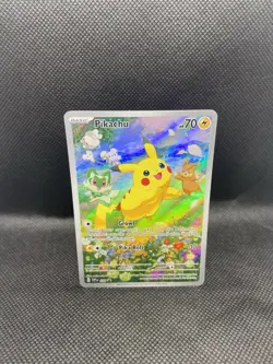 Pikachu SVP 088 Scarlet & Violet Pokemon English Black Star Promo 2024 - Image 1