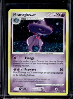 2007 Pokemon Diamond & Pearl Mismagius Holo #10/130 - Image 1
