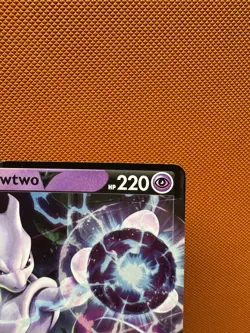 Pokemon TCG Mewtwo v Full Art Holo Ultra Rare Card 030/078 NM 1878 - Image 3
