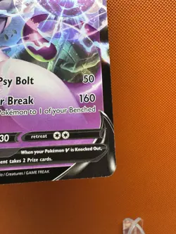 Pokemon TCG Mewtwo v Full Art Holo Ultra Rare Card 030/078 NM 1878 - Image 5