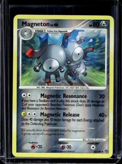 2008 Pokemon Diamond & Pearl Stormfront Magneton Reverse Holo #42/100 - Image 1
