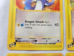 Pokemon e-Reader 4 Lot: Dratini Miltank Togepi Stantler (LP) Expedition & Aquapo - Image 4