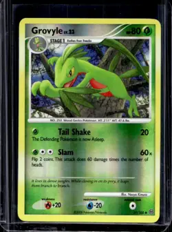 2008 Pokemon Diamond & Pearl Stormfront Grovyle Reverse Holo #39/100 - Image 1
