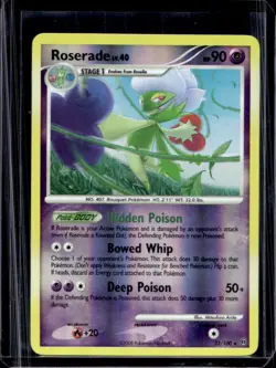2008 Pokemon Diamond & Pearl Stormfront Roserade Reverse Holo #23/100 - Image 1