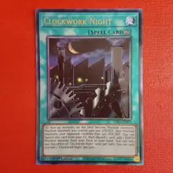 Yugioh Clockwork Night RA03-EN071 1st Edition Ultimate Rare - Image 1