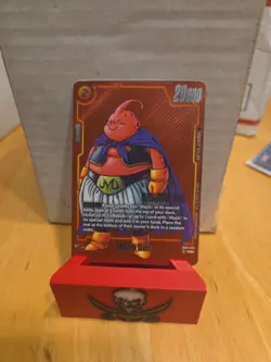 Majin Buu SB01-033 Gold Alternate Art Dragon Ball Manga Booster Card Fusion Worl - Image 1