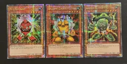 2024 YUGIOH MP24 QCR SECRET RARE RED / YELLOW / GREEN GADGET NM SET - Image 1
