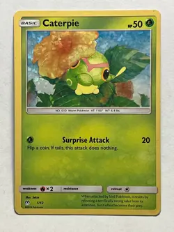 Pokemon Caterpie Confetti Holo 1/12 [MCDONALDS 2019] - Image 1