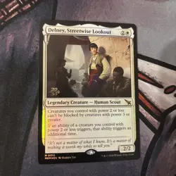 MTG Magic The Gathering Delney, Streetwise Lookout Foil Date Stamp - Image 2