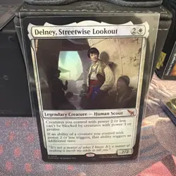 MTG English Delney, Streetwise Lookout NM Foil Murders at Karlov Manor - Image 1