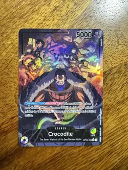 One Piece Crocodile (L) OP04-058 Kingdoms Of Intrigue NM - Image 1