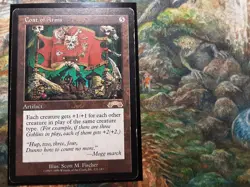 Coat of Arms Exodus Rare (PANGOLIN MTG) HP but not damaged! OG print, See Pics! - Image 1