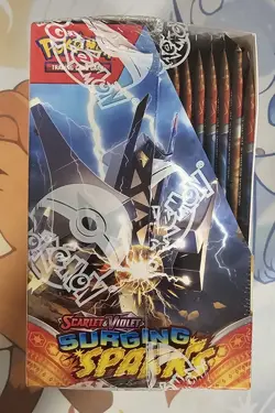 Pokemon TCG S&V Surging Sparks Booster Box (36 packs) Factory Sealed Display Box - Image 5