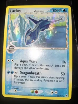 Pokemon Latios 22/110 ex Holon Phantoms Holo Rare Delta Species LP+ - Image 1