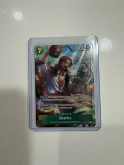 Shanks (Alt Art) OP14-027 R THE AZURE SEA'S SEVEN English - Image 1