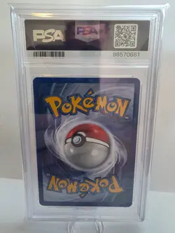 First Edition 2000 Pokemon Gym Challenge 21/132 Blaine's Ninetails PSA Mint 9 - Image 2