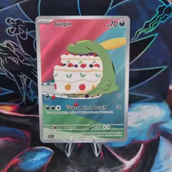 Gulpin 154/142 - Illustration Rare Stellar Crown Pokemon Card TCG - NM/M - Image 1
