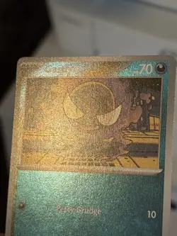 Ghastly 054 Reverse Holo FULL FOIL FILM BLEED ERROR Pokemon Phantasmal Flames NM - Image 2