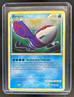 2011 Pokemon Call of Legends Kyogre Holo #12/95 - Image 1
