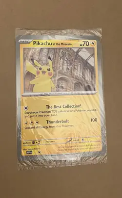 10 x Pikachu at the Museum Jumbo Sealed Promo Pokemon Card Oversized(4) - Image 1