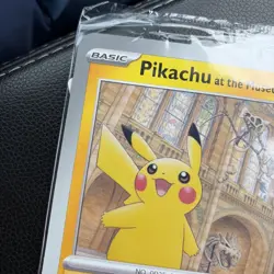 Pikachu At The Museum Sealed Oversized Promo Pokemon Card!!!!! - Image 2