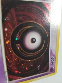 Unown O - O/28 Ex Unseen Forces Holo English Pokemon Card - LP - Image 2
