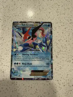 Ash-Greninja EX XY133 Holo Blackstar Promos 2016 Pokemon Card - Image 1