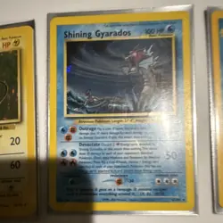 Pokemon TCG Holo Card Lot Raichu Shining Gyarados Blastoise Charizard EX 1999 - Image 2
