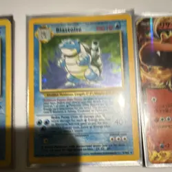 Pokemon TCG Holo Card Lot Raichu Shining Gyarados Blastoise Charizard EX 1999 - Image 3
