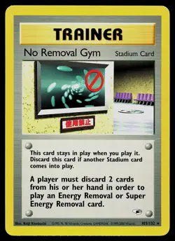 Pokemon Card - No Removal Gym Gym Heroes 103/132 Rare - Image 1